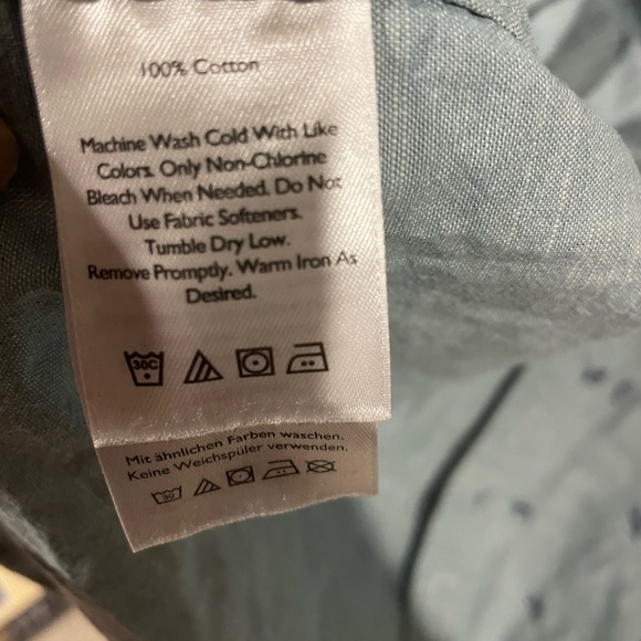 Mens Eddie Bauer button down tshirt. Tall large (TL) - Picture 5 of 5